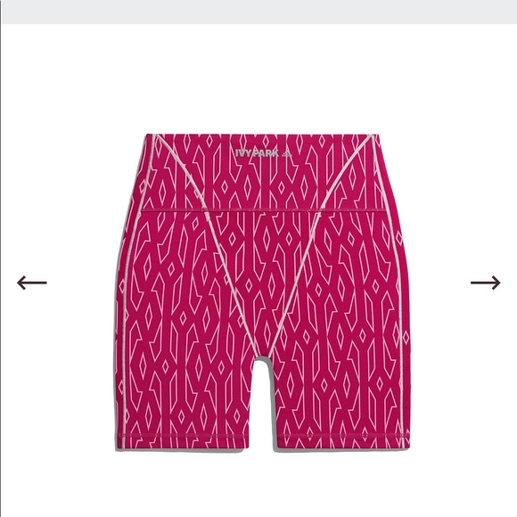Ivy park Icy park monogram tight shorts bold pink - Picture 3 of 8